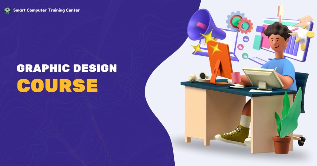 blue and white illustrative graphic design facebook ad