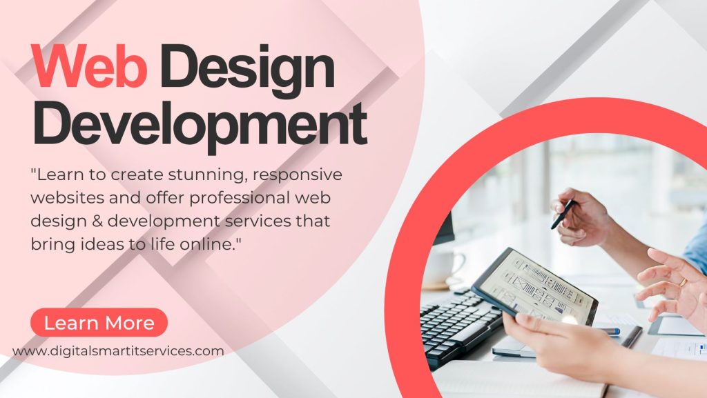 red and white modern business agency facebook cover