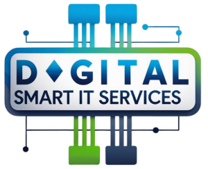 modern emblem logo for it services