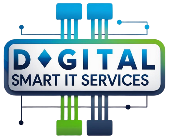 modern emblem logo for it services